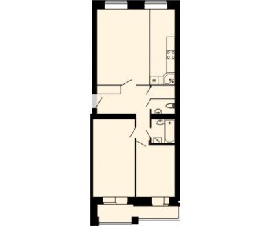 планировка квартиры 76 м2